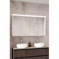 Peilikaappi Hietakari Modena Q13, valolipalla ja pistorasialla, eri kokoja