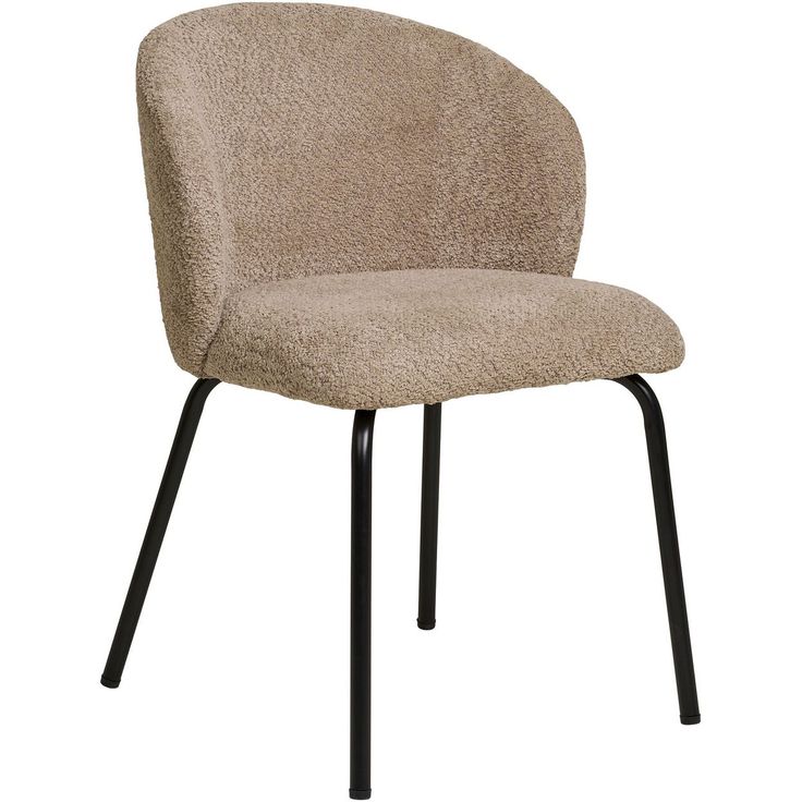 Ruokapöydän tuoli House Nordic Safira, beige bouclé