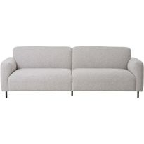 Sohva House Nordic Salvador, 3-istuttava, vaaleanharmaa bouclé