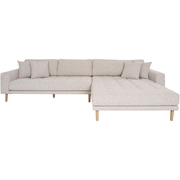 Divaanisohva House Nordic Lido, 3-istuttava, oikea, beige