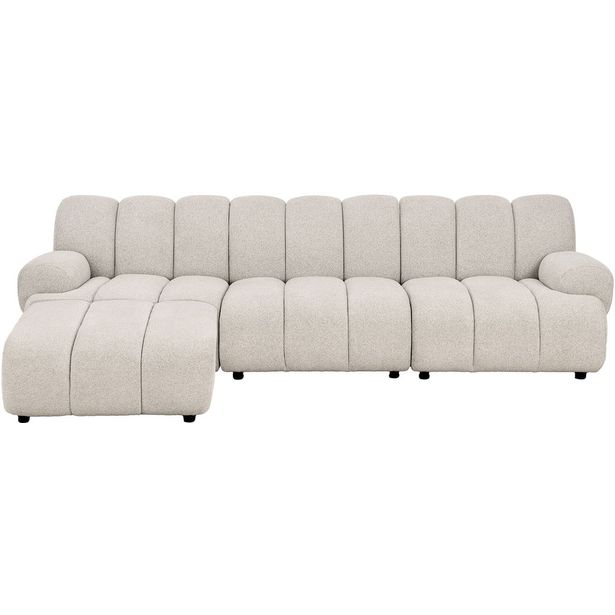 Moduulisohva House Nordic Taza, 3.5-istuttava, vasen, hiekka