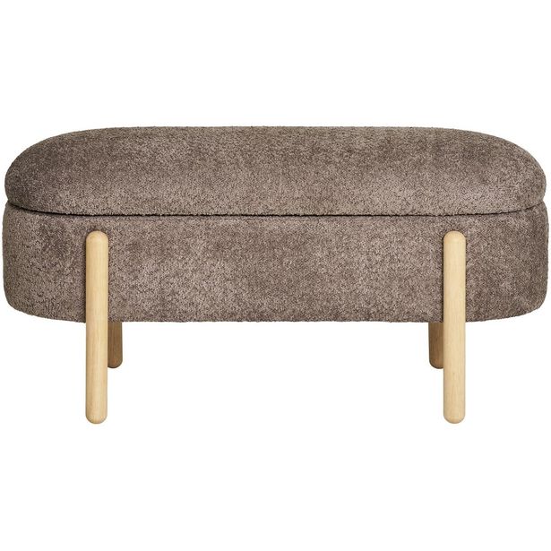 Säilytyspenkki House Nordic Branca, 98cm, ruskea