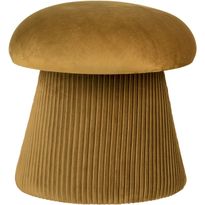 Rahi House Nordic Hampton, ø41x39cm, okrankeltainen sametti