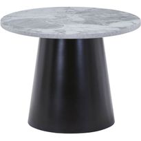 Sohvapöytä House Nordic Brito, ø60cm, harmaa marmorijäljitelmä