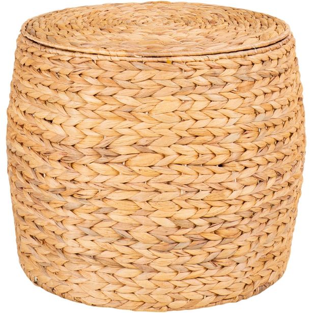 Sivupöytä House Nordic Delia, säilytystilalla, Ø43x34cm, ruskea