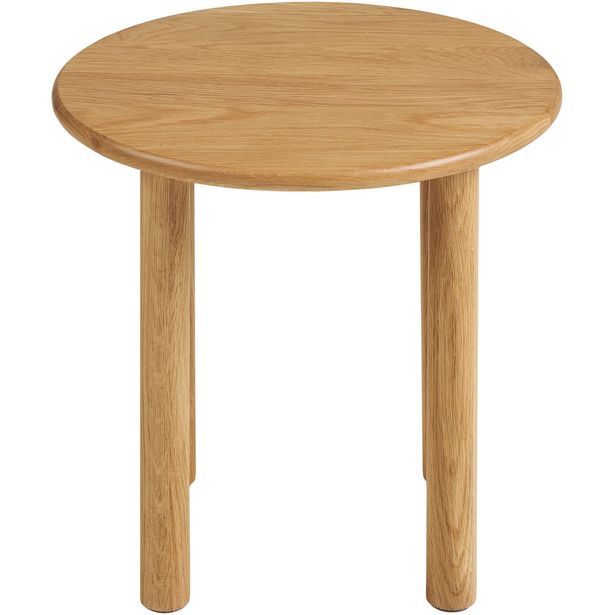 Sivupöytä House Nordic Jena Side Table, ø40x40cm, tammi