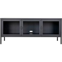 TV-taso House Nordic Brisbane, lasiovilla, 130x40x55cm