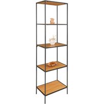 Hylly House Nordic Vita, 51x36x170cm, 5 tasolla