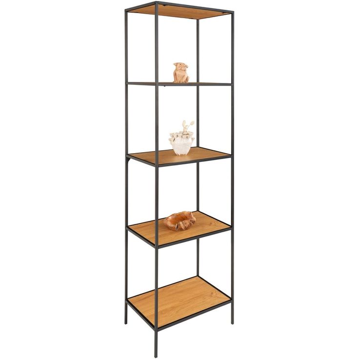 Hylly House Nordic Vita, 51x36x170cm, 5 tasolla