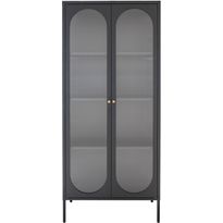 Vitriini House Nordic Adelaide, 80x35x180cm, musta