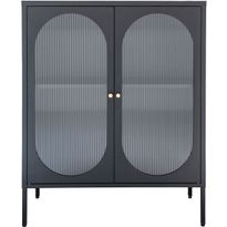 Vitriini House Nordic Adelaide, 90x35x110cm, musta