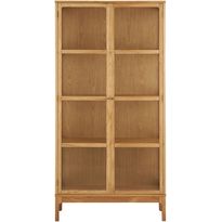 Vitriinikaappi House Nordic Zamora, 40x90x180cm, tammi