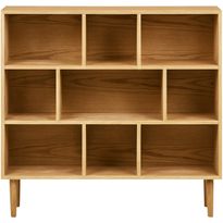 Kirjahylly House Nordic Oshawa, 30x112x104.5cm, tammi