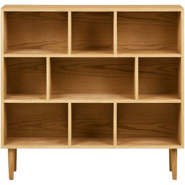 Kirjahylly House Nordic Oshawa, 30x112x104.5cm, tammi