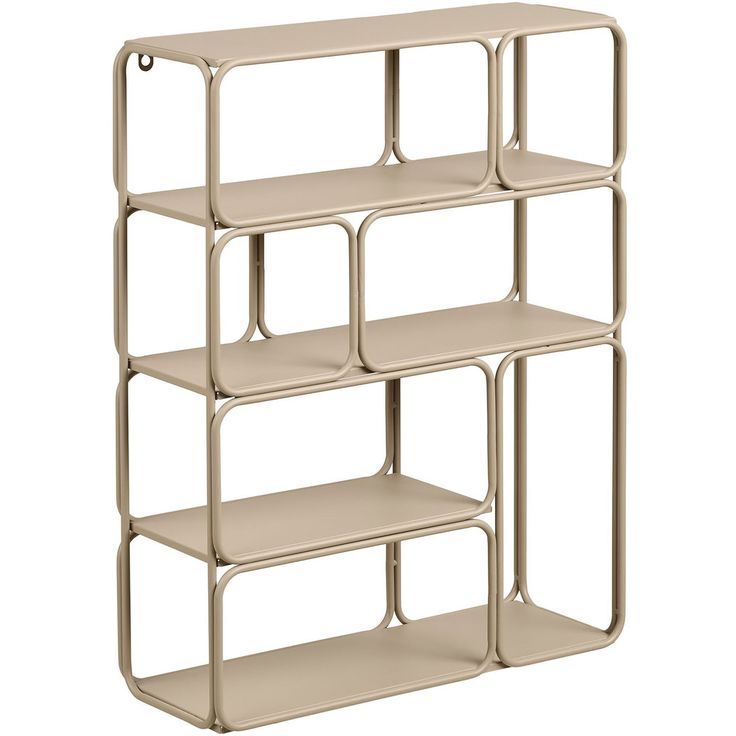 Seinähylly House Nordic Lanciano, 48x18x64cm, metalli, beige