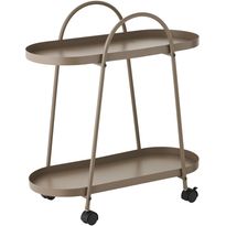 Tarjoiluvaunu House Nordic Empoli, 27.5x60x64cm, ruskea