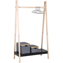 Vaateteline House Nordic Torino, beige/musta