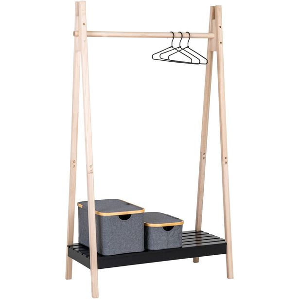 Vaateteline House Nordic Torino, beige/musta