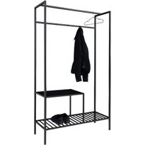 Vaateteline House Nordic Vita, 101x38x170cm, musta