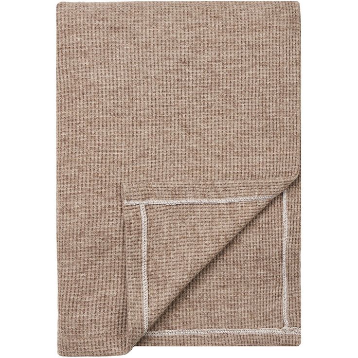 Torkkupeitto House Nordic Puno, 130x156cm, taupe