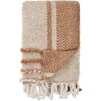 Torkkupeitto House Nordic Almora, beige/karamelli
