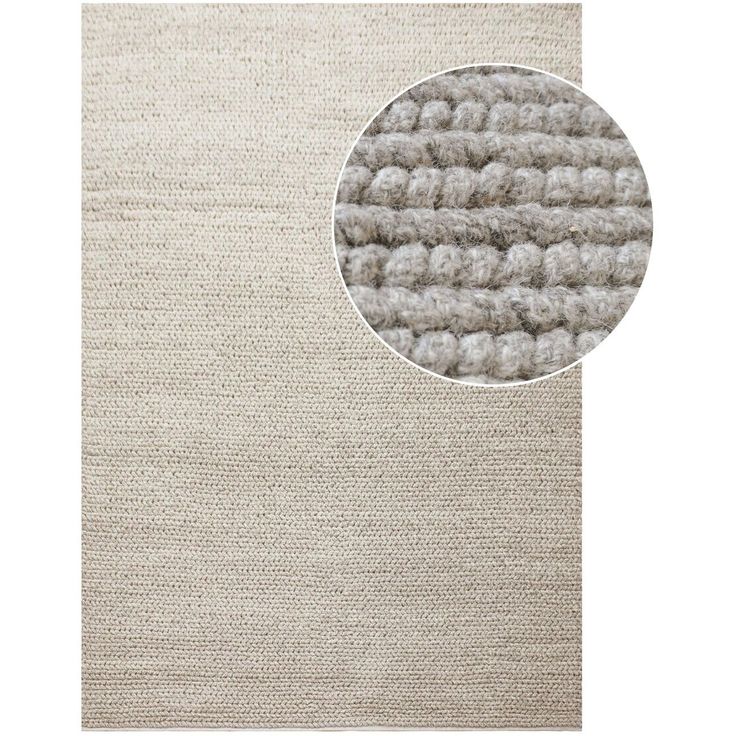 Matto House Nordic Mandi, käsin kudottu, beige