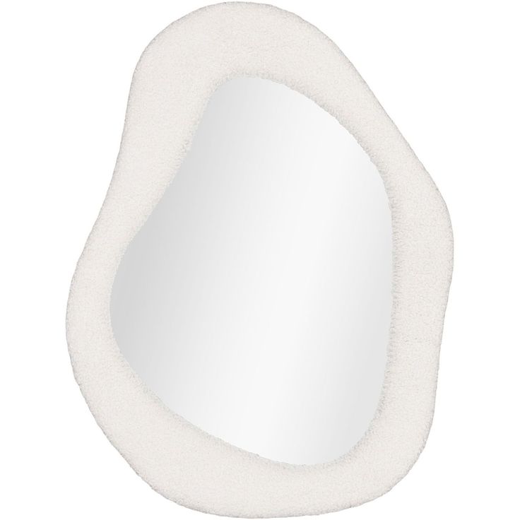 Peili House Nordic Bosa, 46.5x61cm, valkoinen teddy