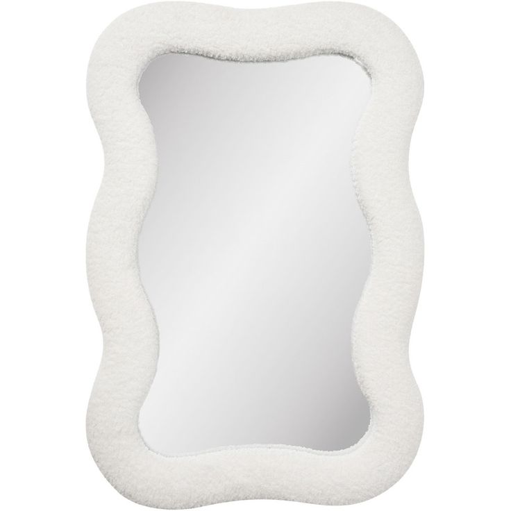 Peili House Nordic Bosaro, 80x54cm, valkoinen teddy