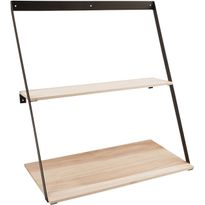 Seinähyllykkö House Nordic Bern, 50x21x52cm, mänty/teräs