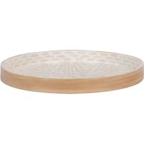 Tarjotin House Nordic Tray, ø40x3.5cm, beige