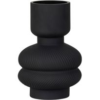 Maljakko House Nordic Vase, ø15x22cm, musta lasi