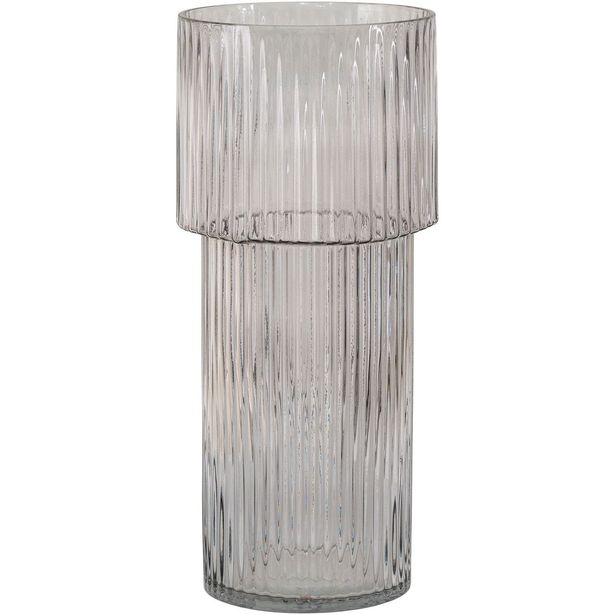 Maljakko House Nordic Vase, ø17.5x40cm, suupuhallettu lasi, kirkas