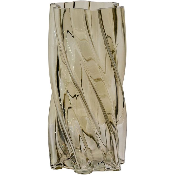 Maljakko House Nordic Vase, ø12.5x25cm, suupuhallettu lasi, vihreä