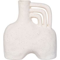 Maljakko House Nordic Vase, 18.5x8x19.5cm, keramiikka, beige