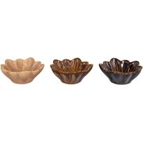 Kulho House Nordic Bowl, ø8.5x3.5cm, 3kpl, ruskea