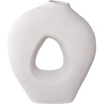 Maljakko House Nordic Vase, 24x10.5x27.8cm, keramiikka, valkoinen