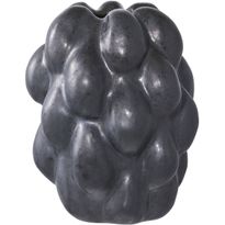 Maljakko House Nordic Vase, 14x15x19cm, keramiikka, musta