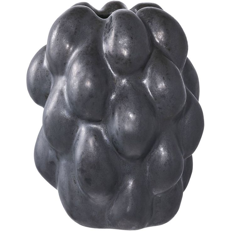 Maljakko House Nordic Vase, 14x15x19cm, keramiikka, musta