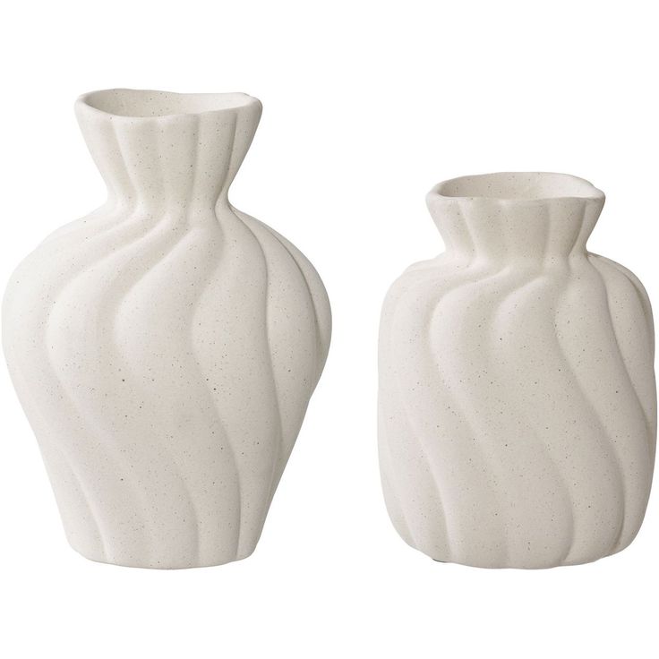 Maljakko House Nordic Vase, 2kpl, keramiikka, valkoinen