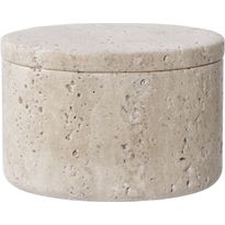 Säilytyspurkki House Nordic, ø10x6.5cm, travertiini