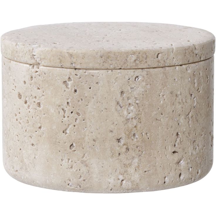 Säilytyspurkki House Nordic, ø10x6.5cm, travertiini