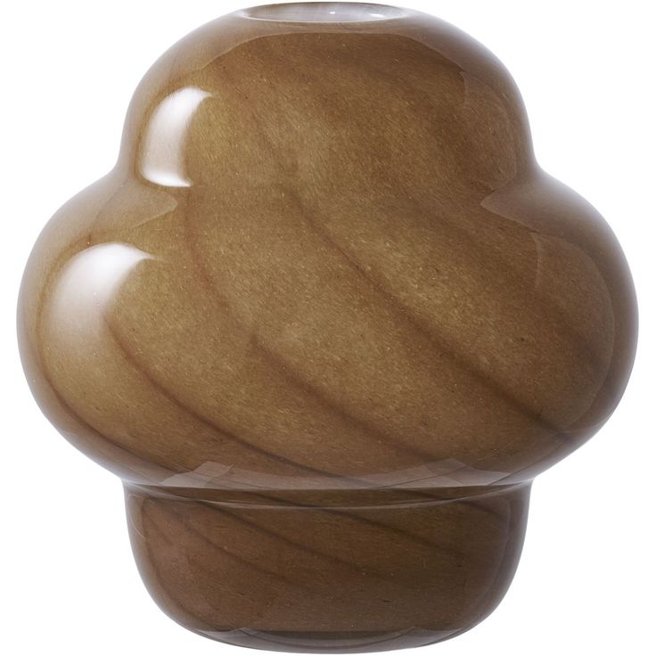 Maljakko House Nordic Vase, ø16.5x17cm, ruskea lasi