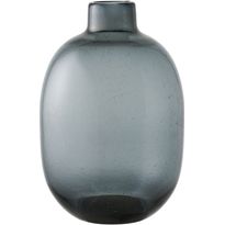 Maljakko House Nordic Vase, ø23x35cm, musta lasi