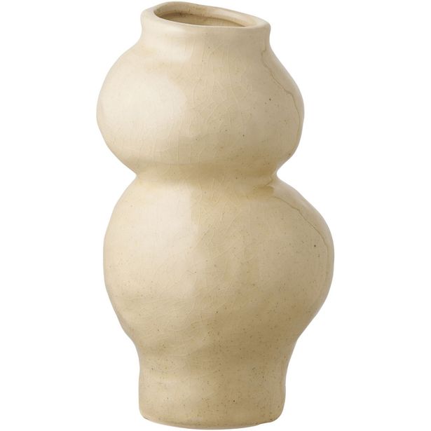 Maljakko House Nordic Vase, ø10.5x19.5cm, keraaminen, beige