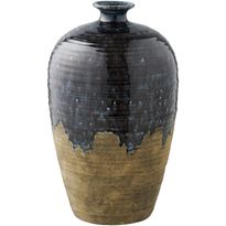 Maljakko House Nordic Vase, ø27x44.5cm, keraaminen, tummansininen