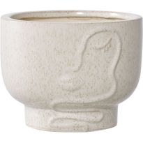 Kukkaruukku House Nordic Flowerpot, ø15x12cm, keramiikka, beige
