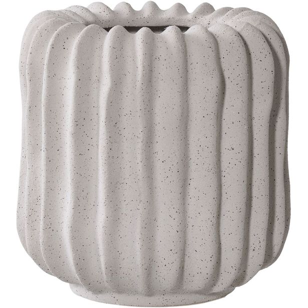 Kukkaruukku House Nordic Flowerpot , ø15x15cm, keramiikka, harmaa