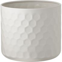 Kukkaruukku House Nordic, ø24.5x21cm, teräs, valkoinen