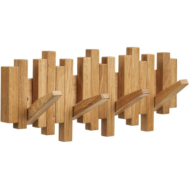 Seinänaulakko House Nordic Caltra, 3x40x18cm, tammi