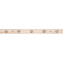 Seinänaulakko House Nordic Abano, 70cm, 5 koukkua, beige
